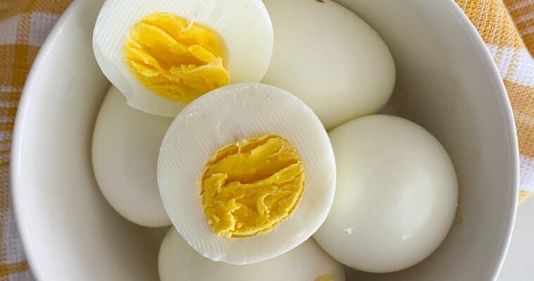 12- Minute Hard Boiled Eggs