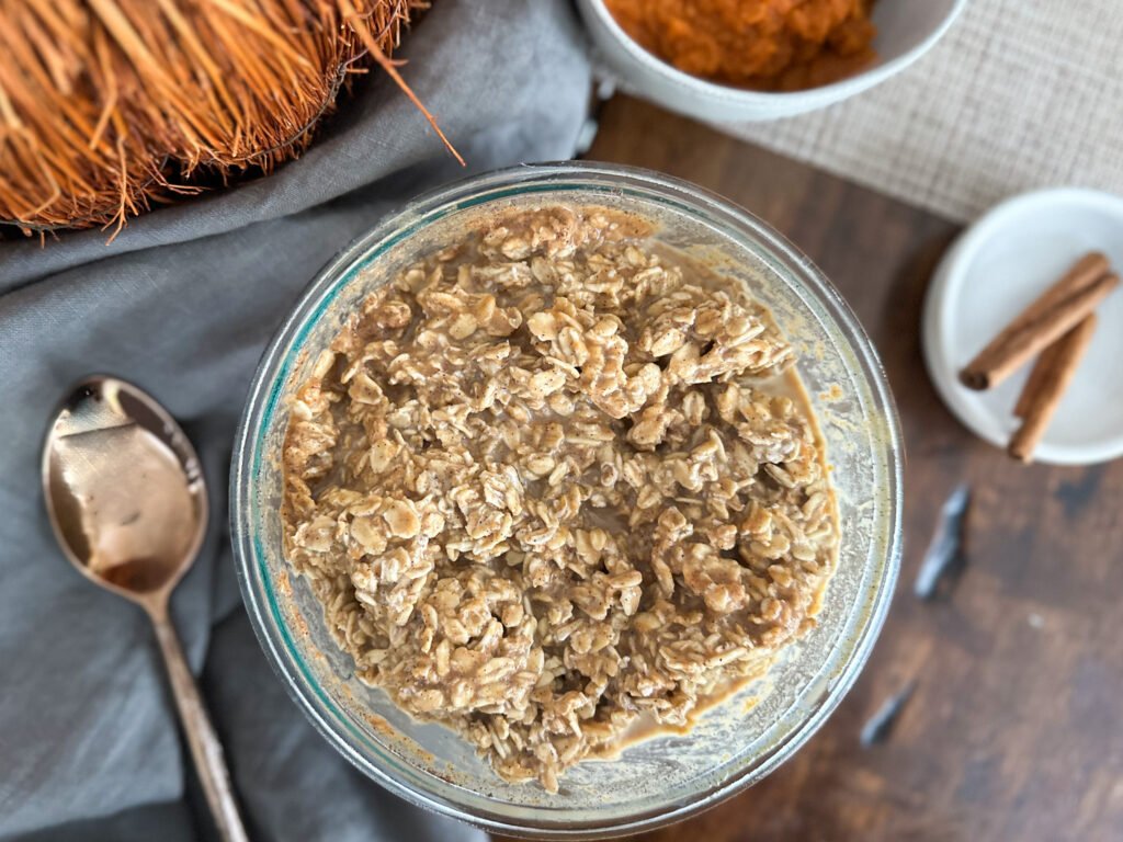 Pumpkin Spice Overnight Oats