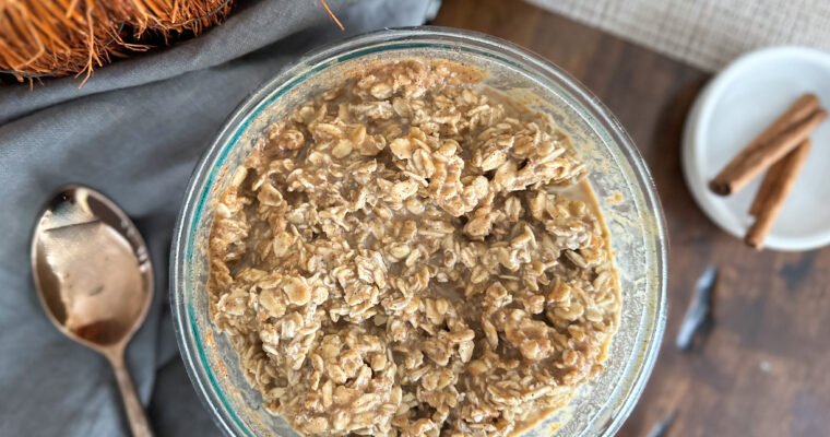 Pumpkin Spice Overnight Oats