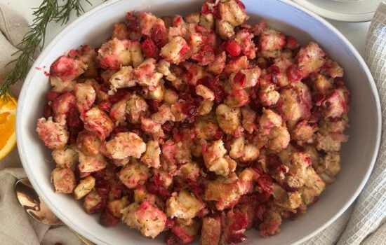 Tart Cranberry Stuffing
