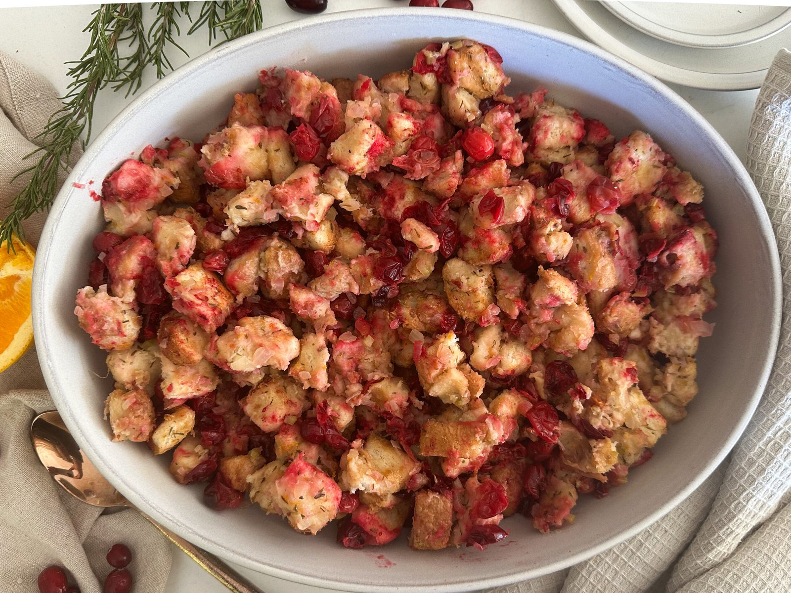 Tart Cranberry Stuffing