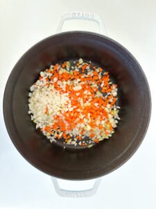 Onion, Celery and Carrots - homestyle chicken noodle soup