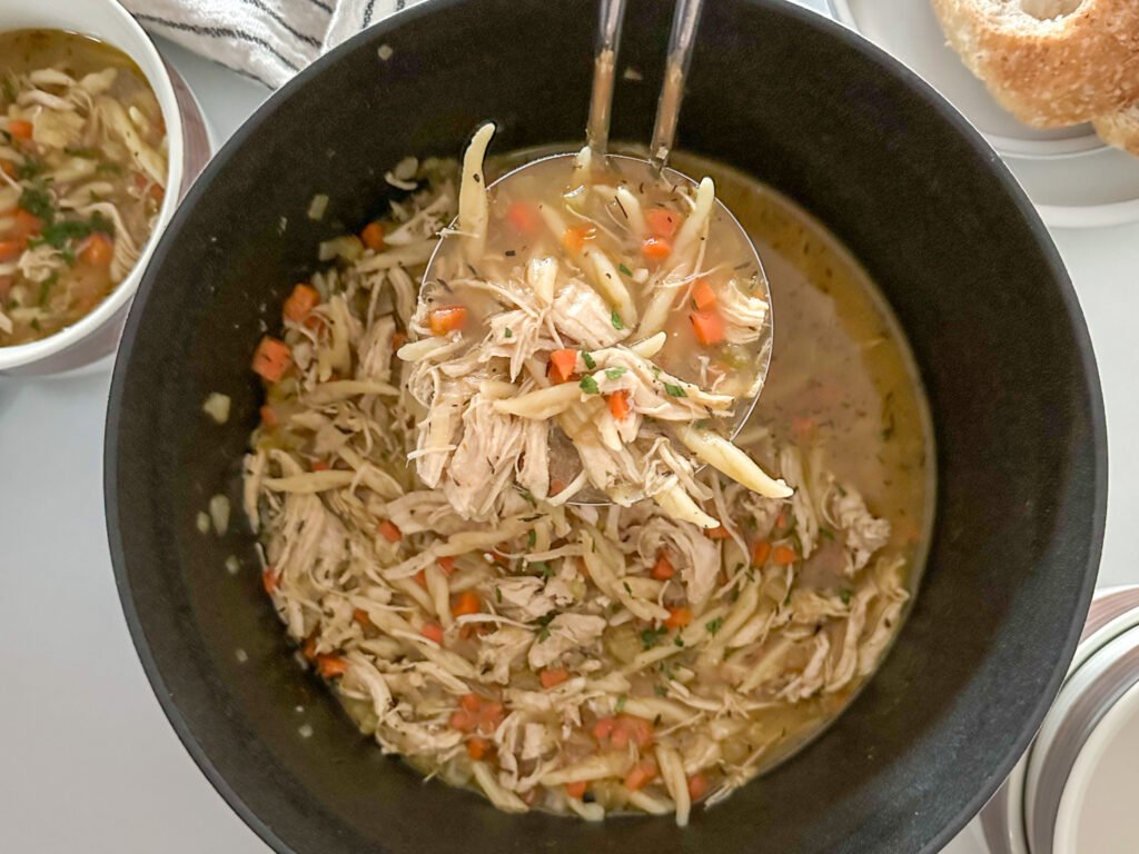Scooped Up Homestyle Chicken Noodle Soup