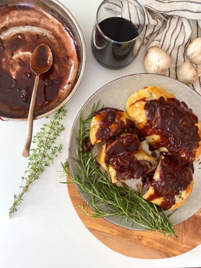 Classic French Red Wine Shallot Sauce