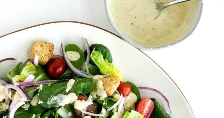 Homemade Caesar Salad Dressing