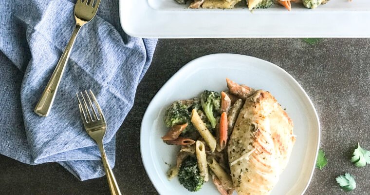 One-Pot Creamy Italian Chicken & Pasta