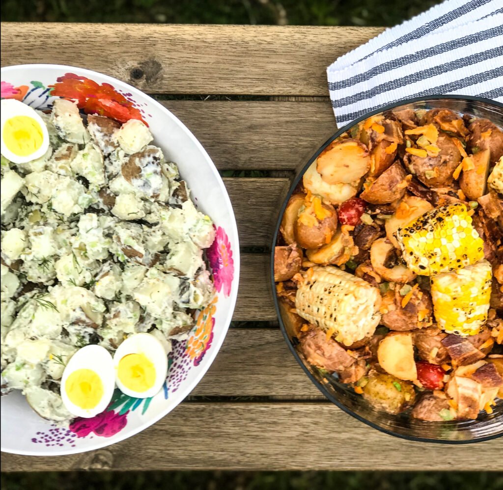 Potato Salad- Two Ways