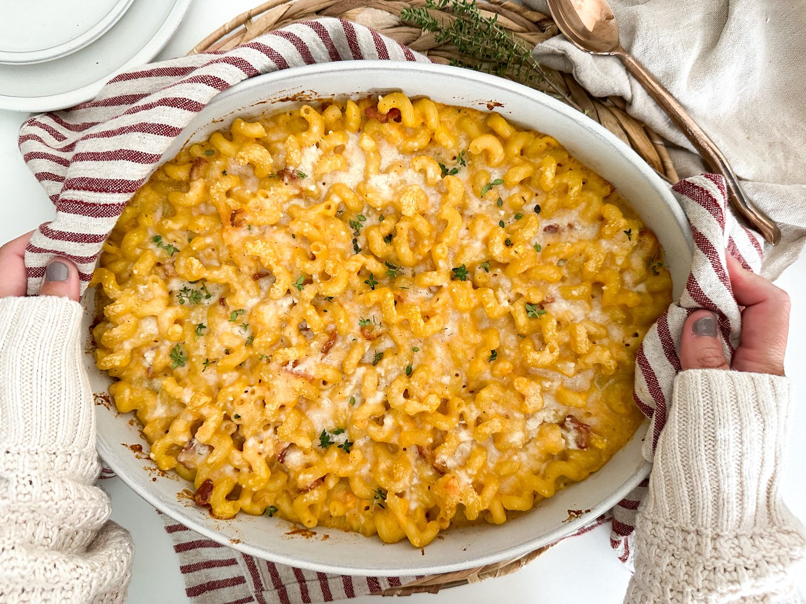 Butternut Squash and Gouda Mac and Cheese