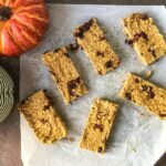 Chewy Overnight Oat Pumpkin Bars