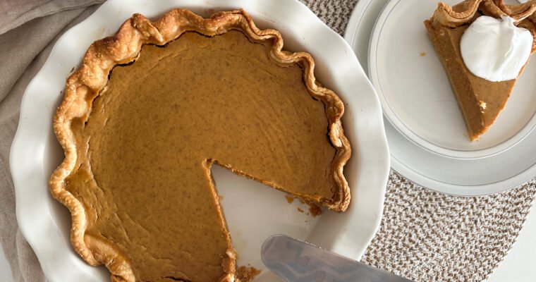 Grandma’s Famous Pumpkin Pie