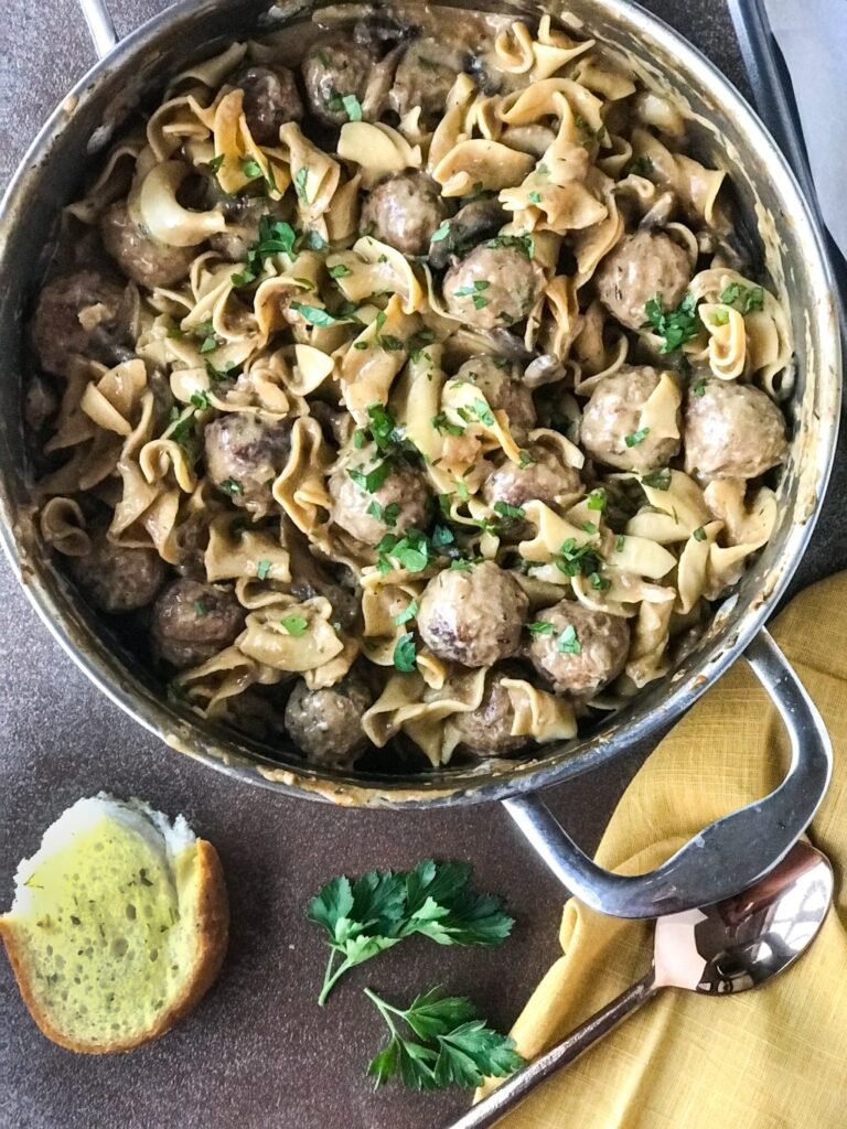 meatball stroganoff