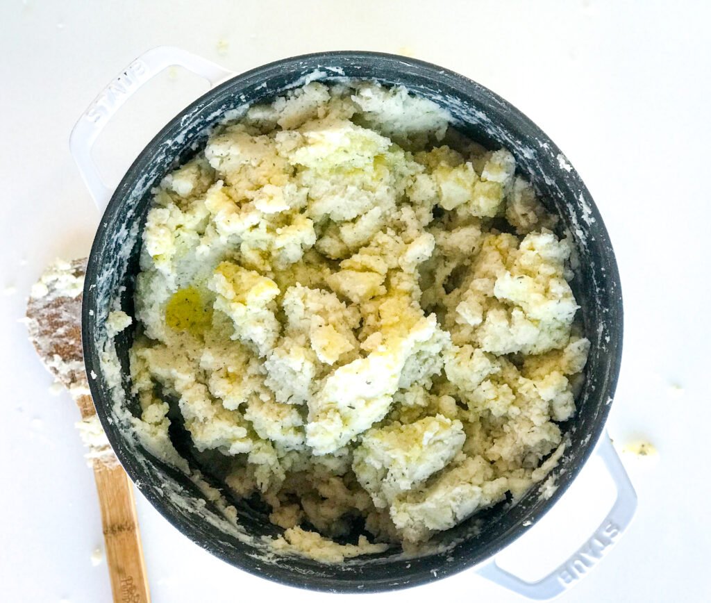 Vegan Creamy Herb Mashed Potatoes