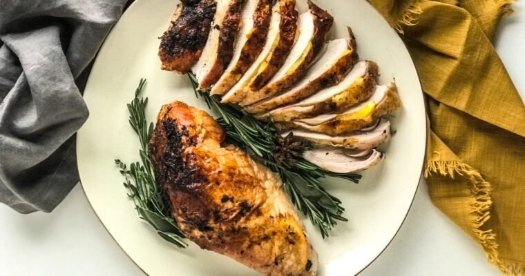 Autumn Spiced Herby Turkey Breast