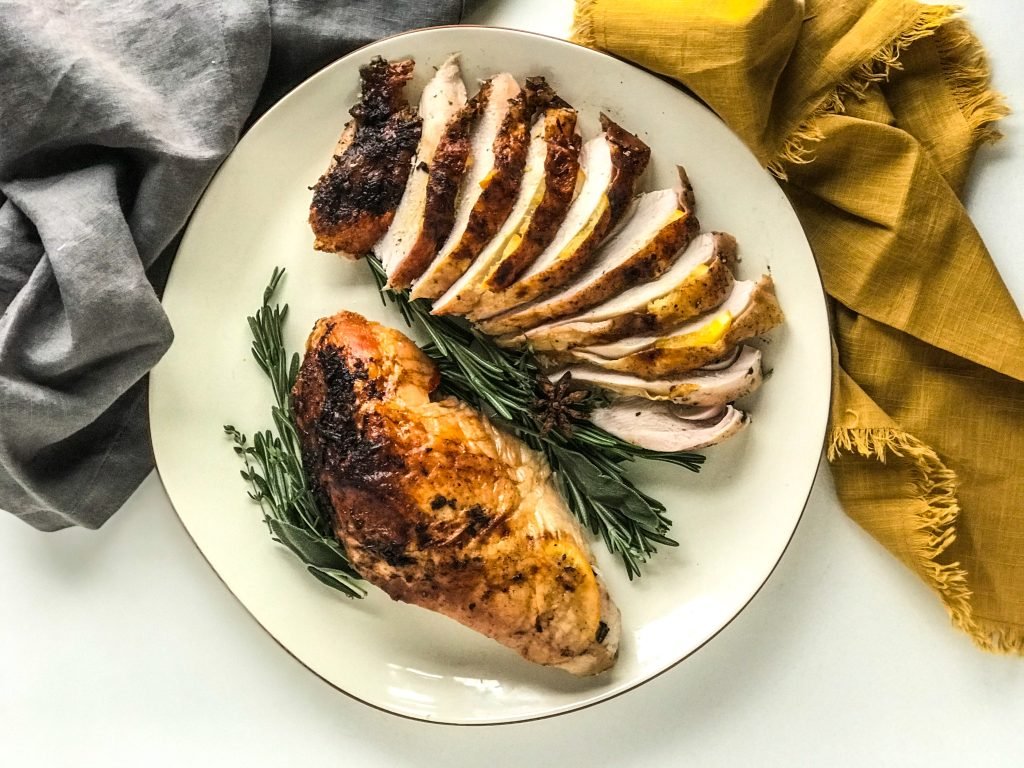 Autumn Spiced Herby Turkey Breast