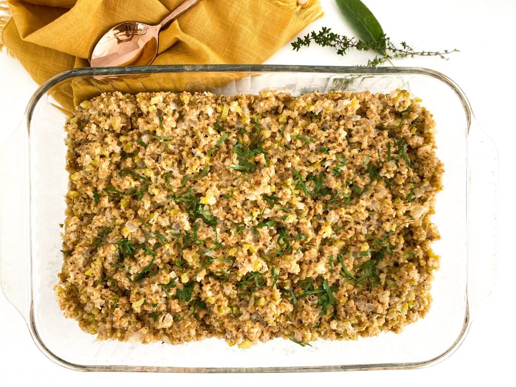 Oat stuffing