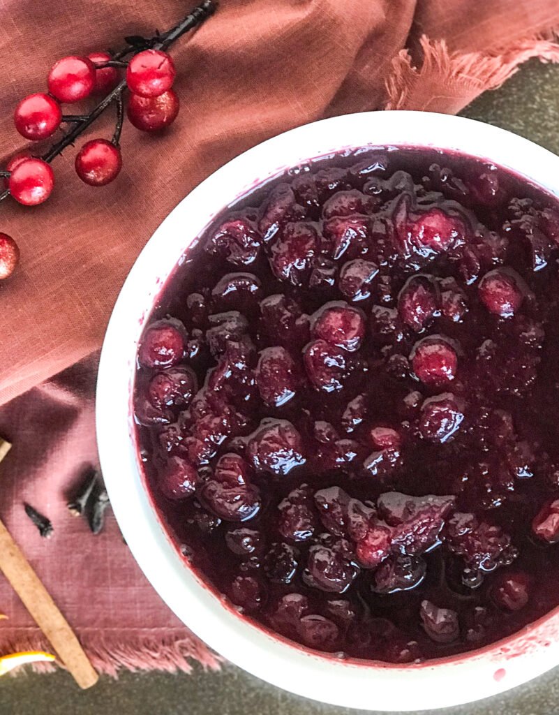 Punchy Crockpot Fresh Cranberry and Orange Sauce