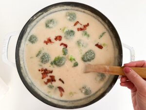 Creamy Loaded Potato Soup with Broccoli