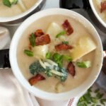 Creamy Loaded Potato Soup with Broccoli