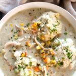 Chicken and Buttermilk-Herb Drop Dumplings