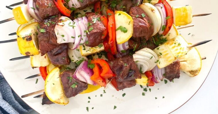 Easy Weeknight Steak Kabobs
