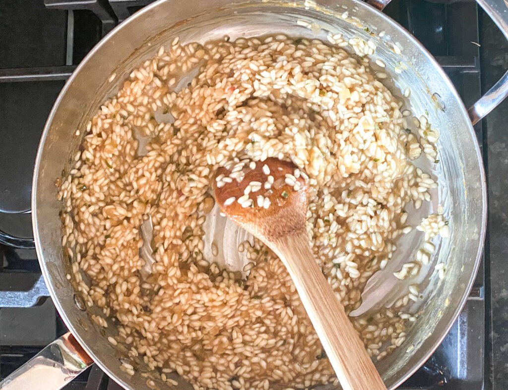 Creamy Sweet Caramelized Onion Butternut Squash Risotto