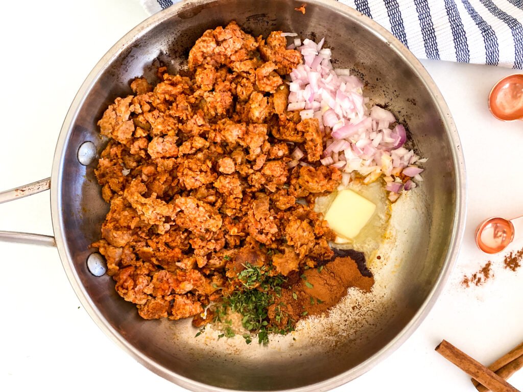 Chorizo and Kale Sweet Potato Skins