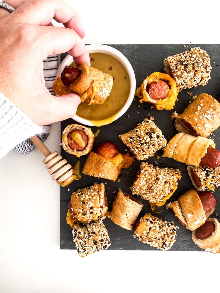 Game Day Pigs in a Blanket (Hot Dog Pretzel Rolls)