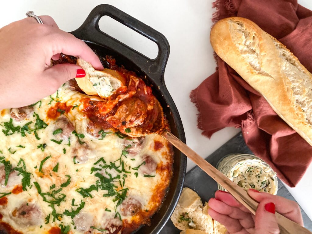 Crock-Pot Meatball Hoagie Dip