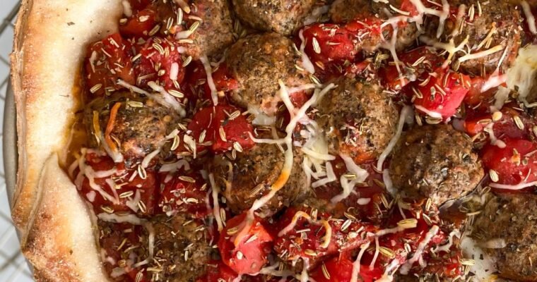 Chicago Style Deep Dish Pizza