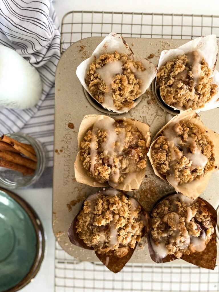 Cinnamon Roll Pull Apart Muffins Feature