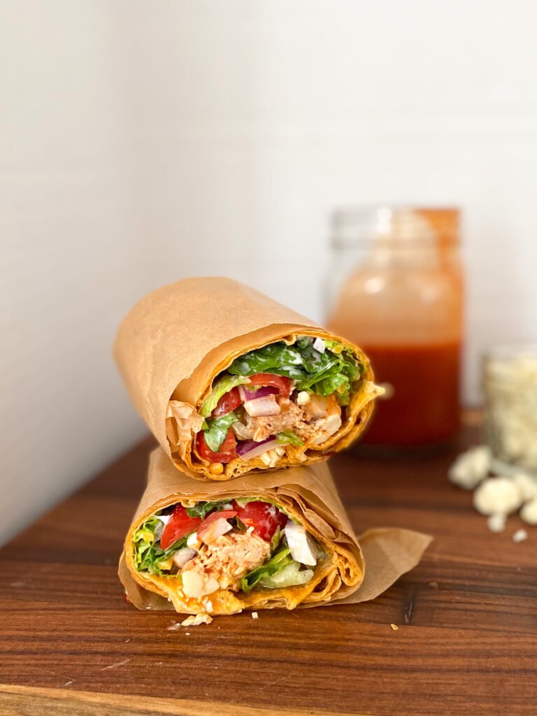 Buffalo Chicken Salad Wrap