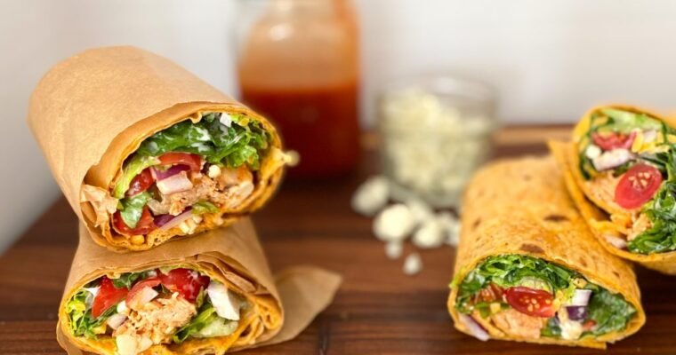 Buffalo Chicken Salad Wrap