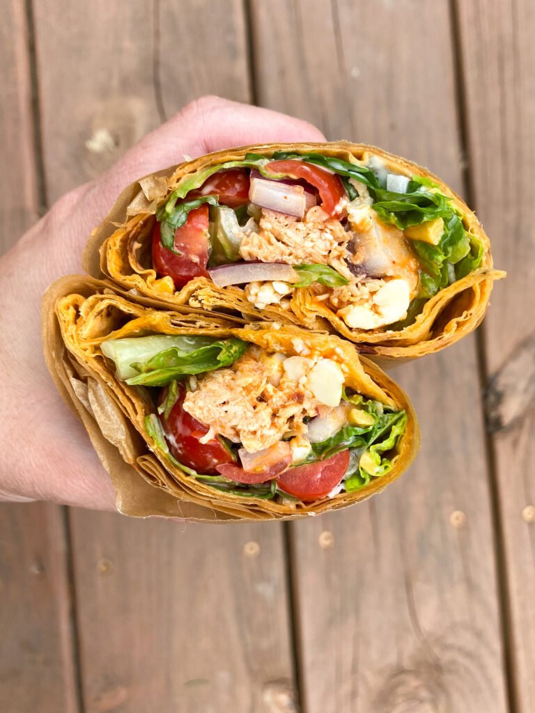 Buffalo Chicken Salad Wrap