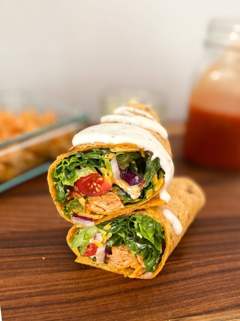Buffalo Chicken Salad Wrap