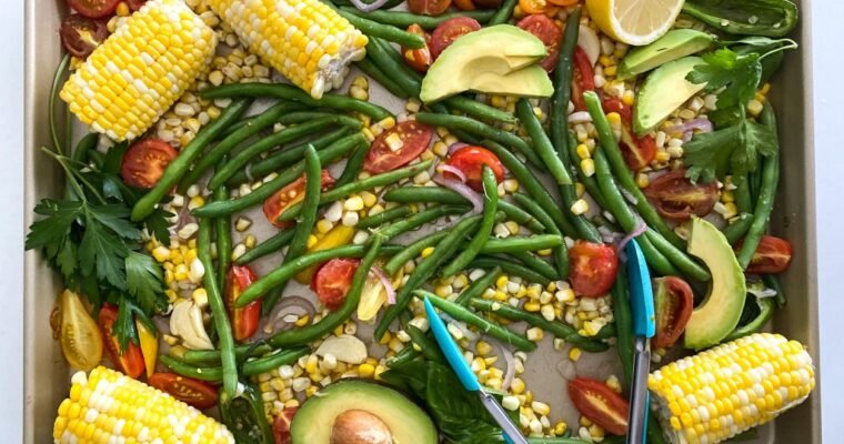 Easy Summer Sheet-Pan Succotash