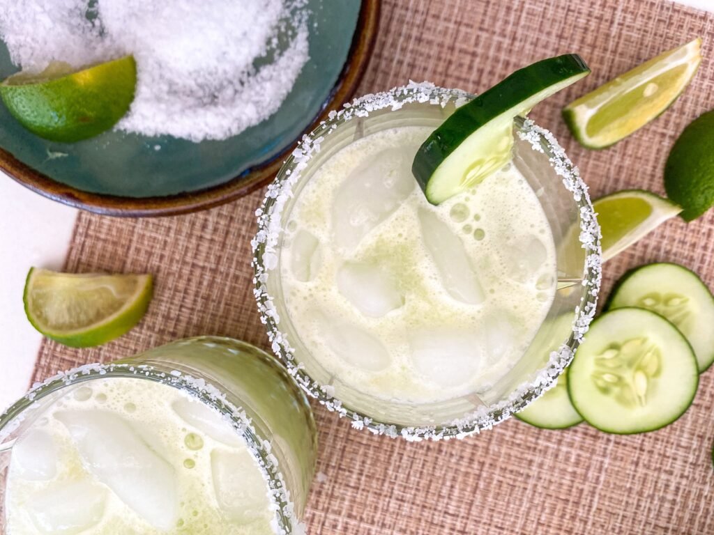Cool Cucumber Margaritas 