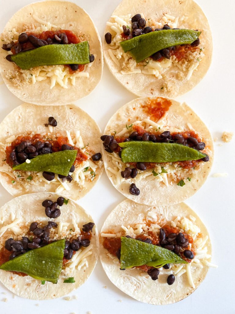 Roasted Poblano Pepper Enchiladas