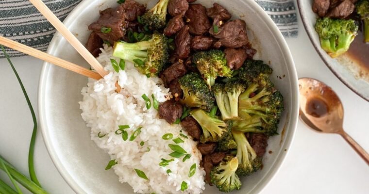Quick Stir-Fry Beef and Broccoli