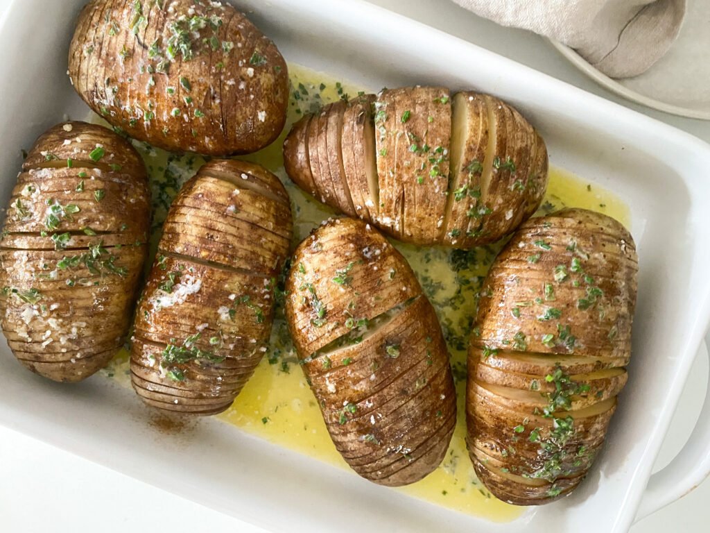 Herb Hassleback Potatoes