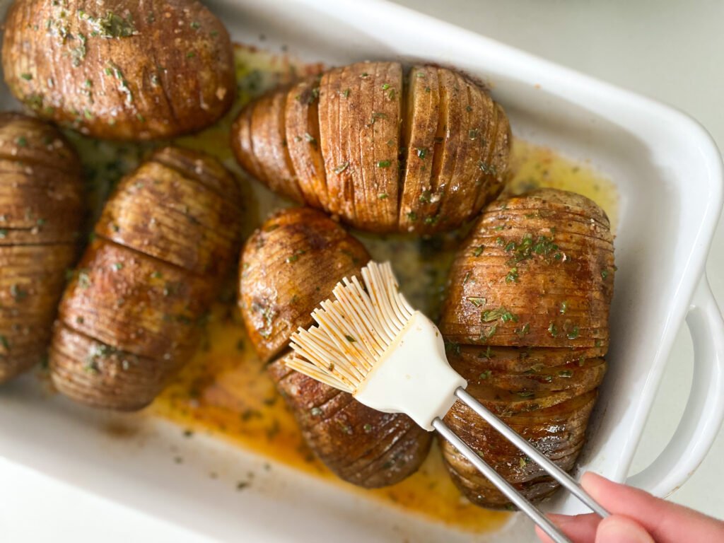 Herb Hassleback Potatoes