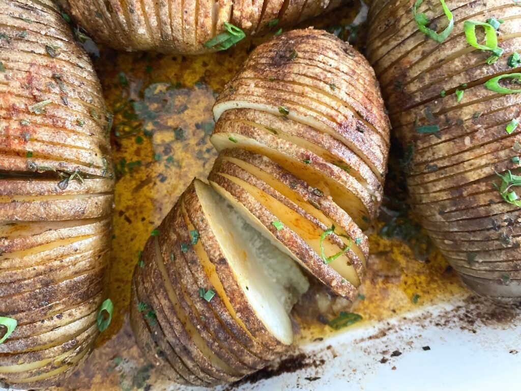 Herb Hassleback Potatoes