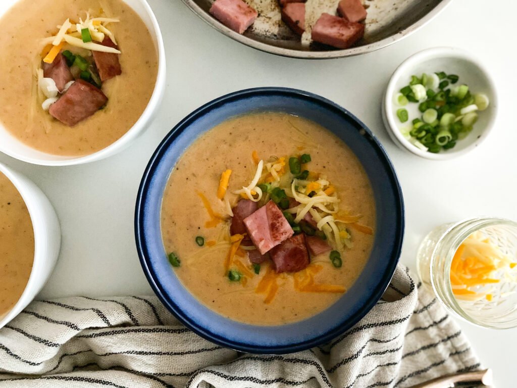 Ham and Cheese Potato Soup