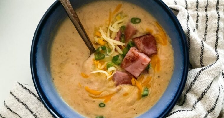 Ham and Cheese Potato Soup (crockpot)