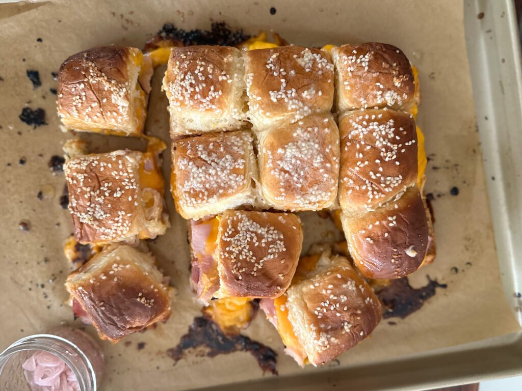 Honey Butter Ham and Cheese Sliders