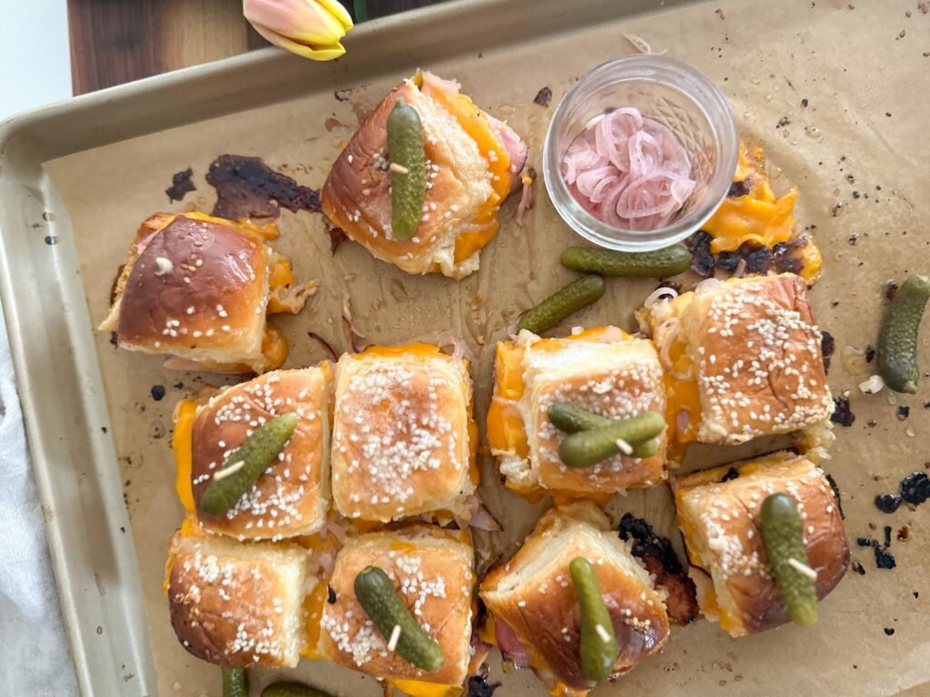 Honey Butter Ham and Cheese Sliders
