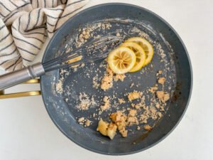 Butter and flour roux