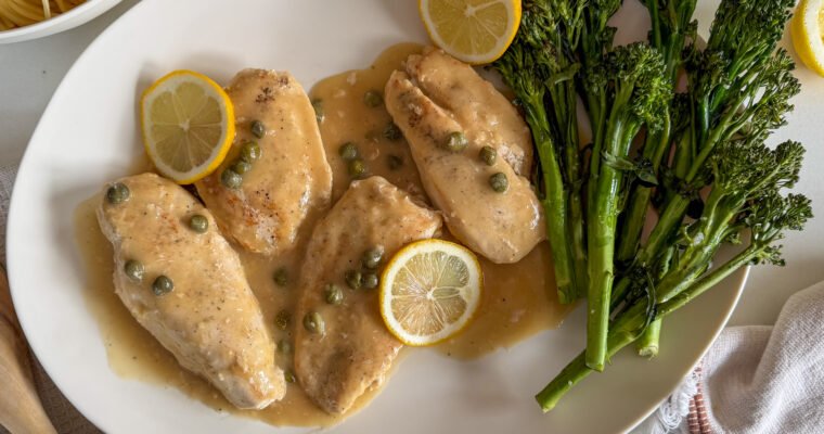 Simple Lemon Chicken Piccata