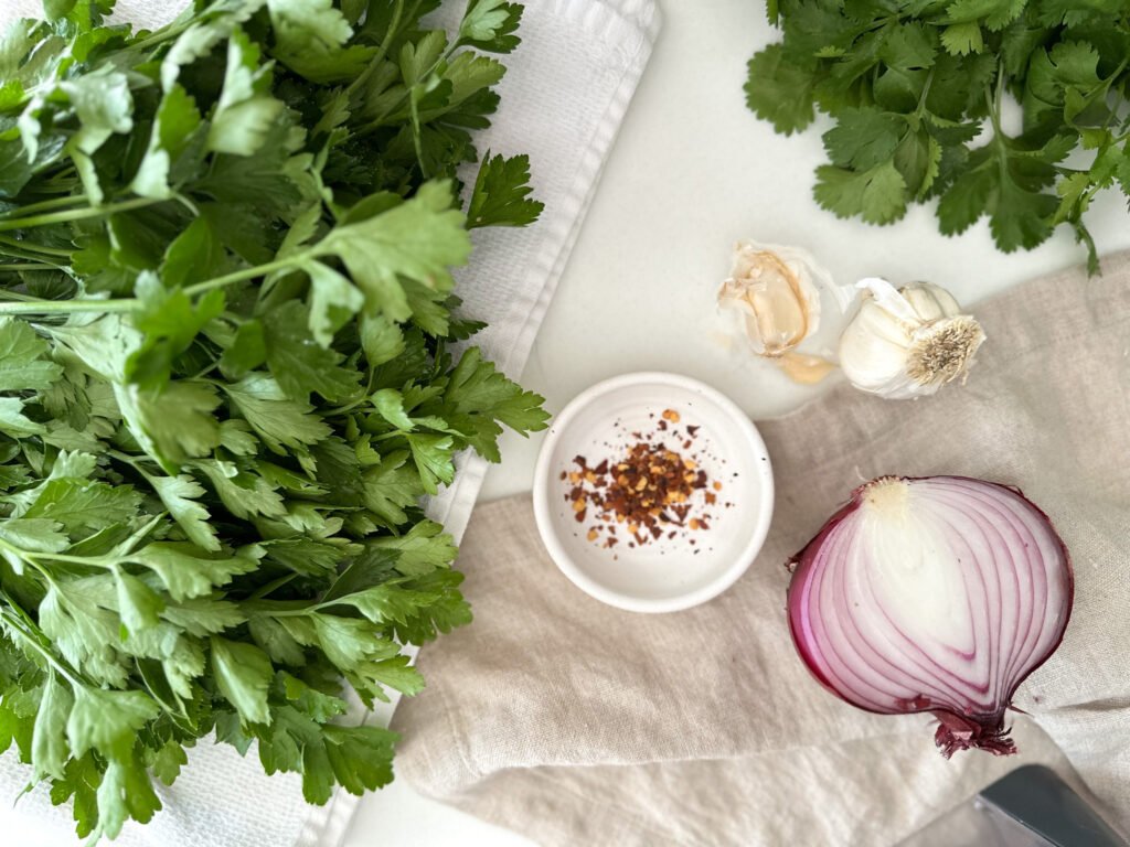 Chimichurri Ingredients