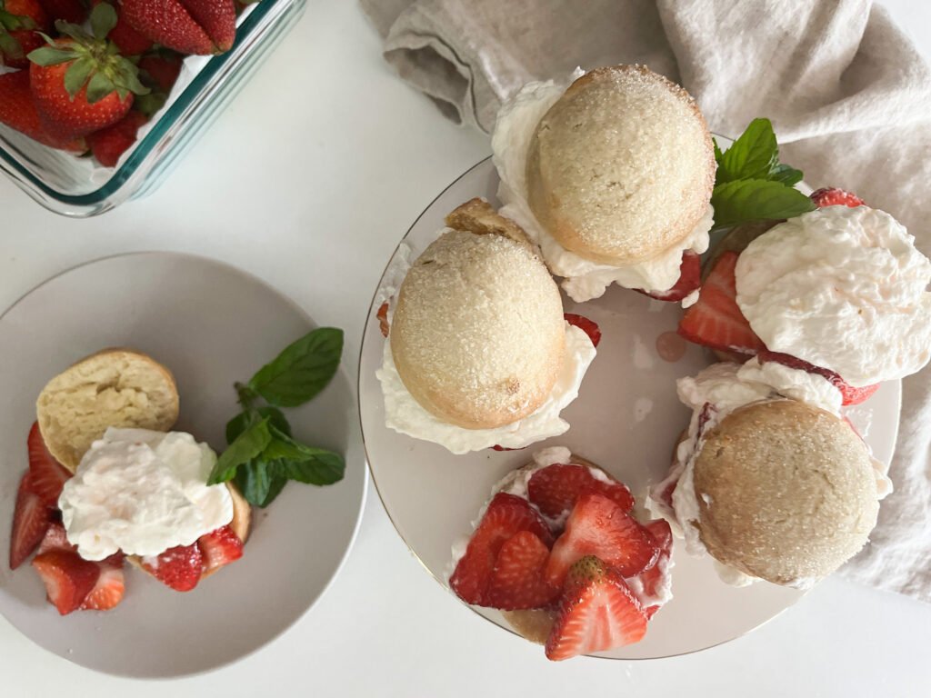 Easy Biscuit Strawberry Shortcakes