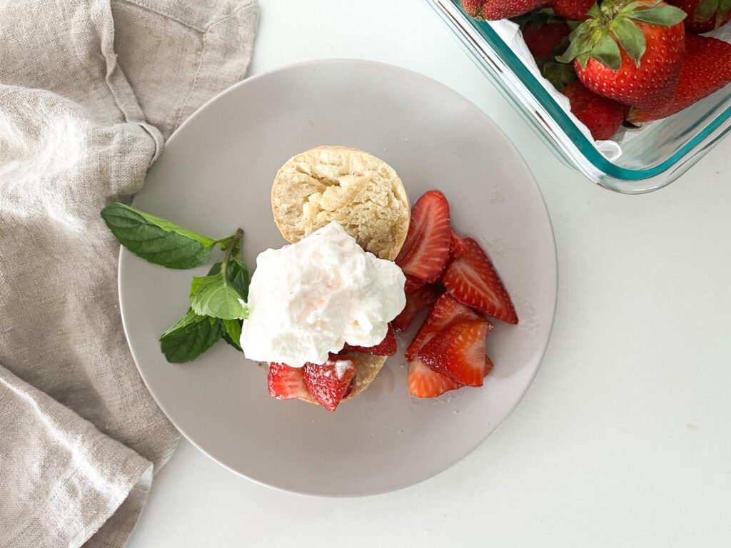 Easy Biscuit Strawberry Shortcake